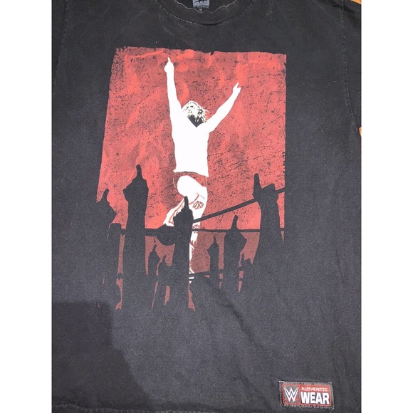 Daniel Bryan Yes! Artistic Silhouette WWE Wrestling Authentic Med Black T Shirt - Picture 2 of 4